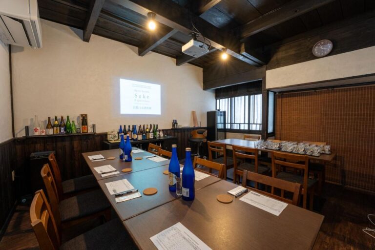 Kyoto: Advanced Sake Tasting Experience With Tastings Quick Takeaways
