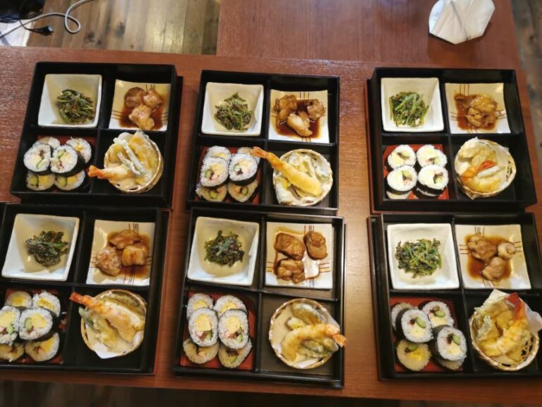 Kyoto: Morning Japanese Bento Cooking Class Quick Takeaways