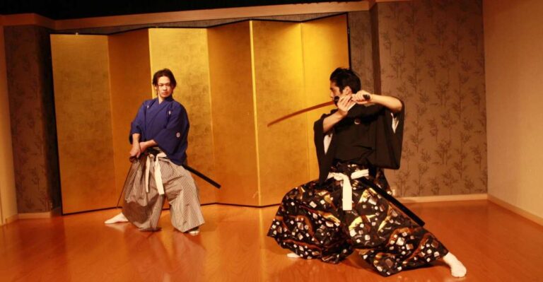 Kyoto: Samurai Kenbu Show, a Traditional Sword Dancing Quick Takeaways