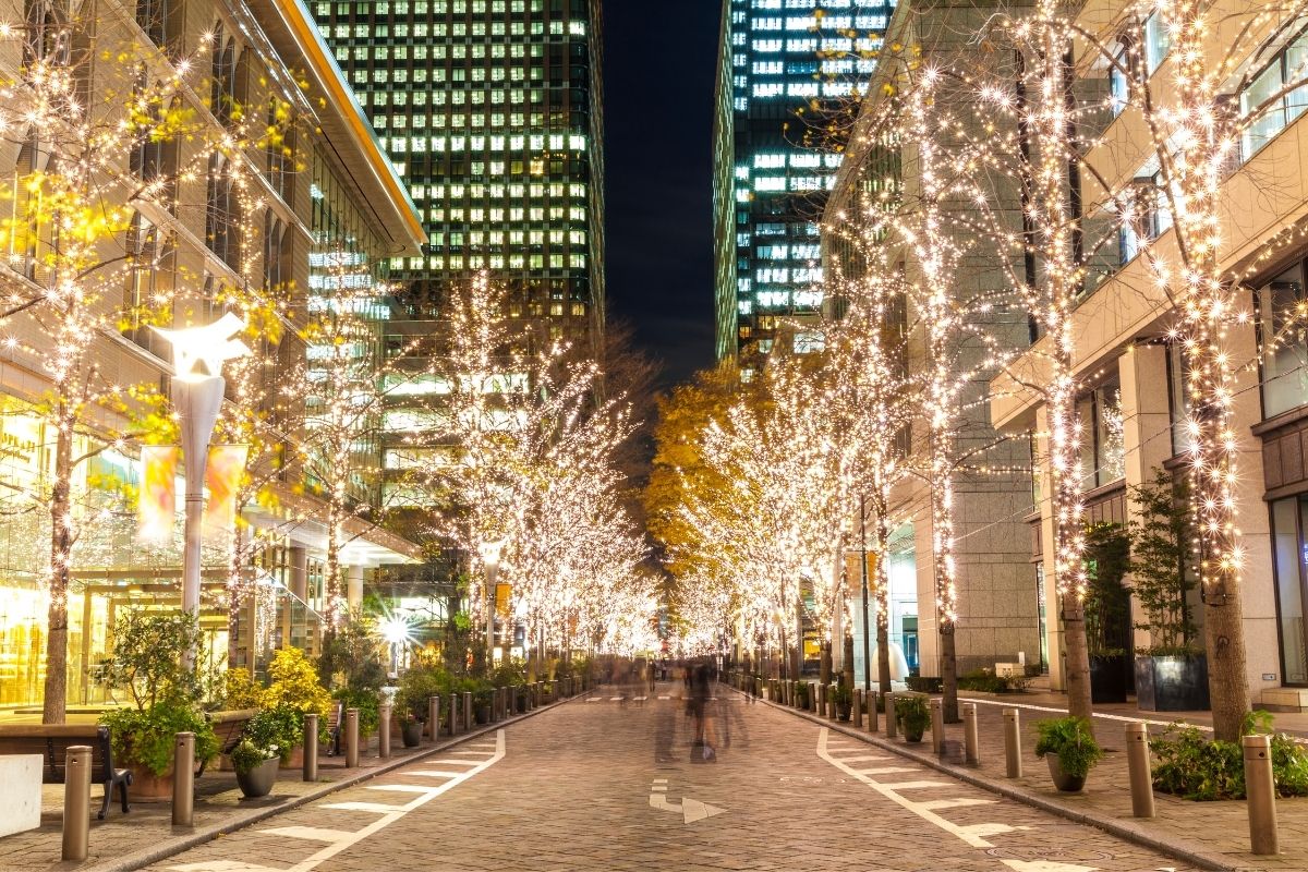 marunouchi winter illumination