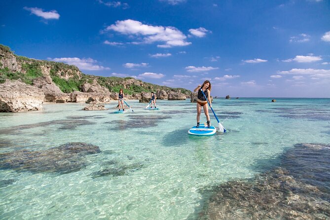 [Okinawa Miyako] 3set! Beach SUP・Tropical Snorkeling・PumpkinLimestone Cave・Canoe - Quick Takeaways