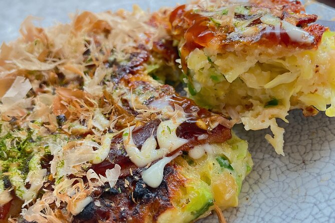 Small Group Osaka Style Okonomiyaki Cooking Class Quick Takeaways