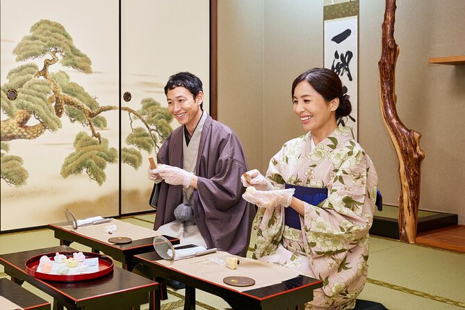 Sweets Making & Kimono Tea Ceremony Gion Kiyomizu Quick Takeaways