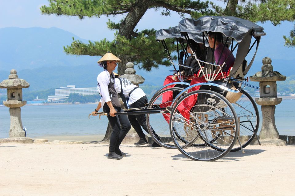 Miyajima: Private Rickshaw Tour to Itsukushima Shrine - Additional Stops and Options