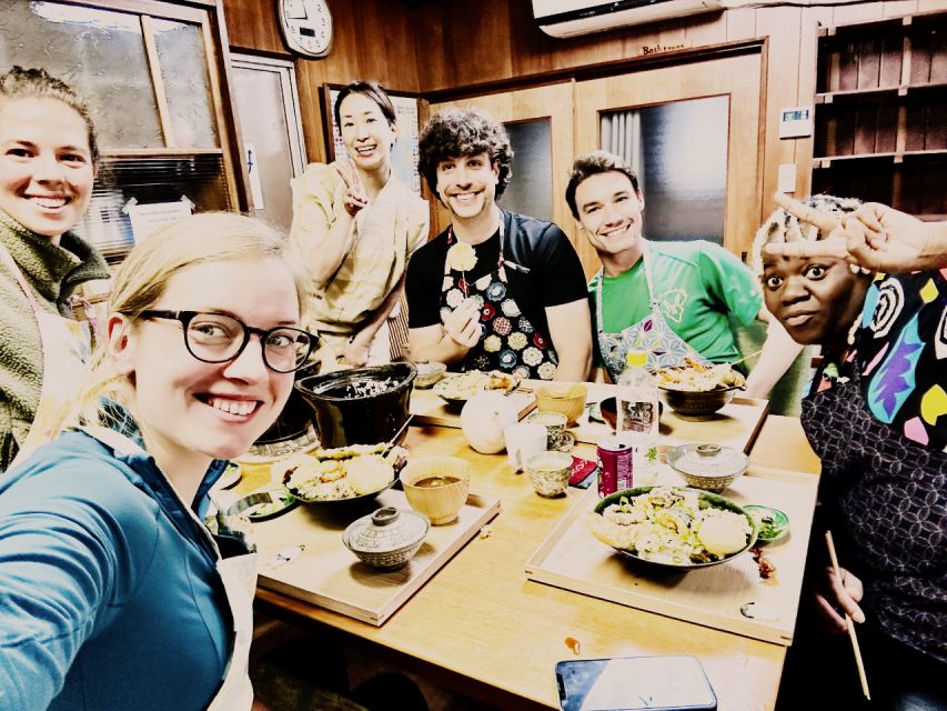 Osaka Authentic Tempura & Miso Soup Japan Cooking Class - Optional Services