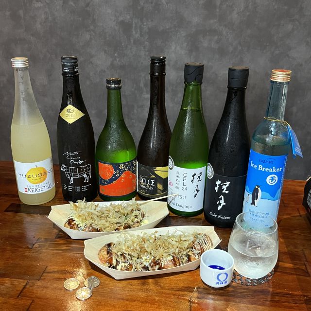 Osaka Sake Tasting With Takoyaki DIY - Inclusions