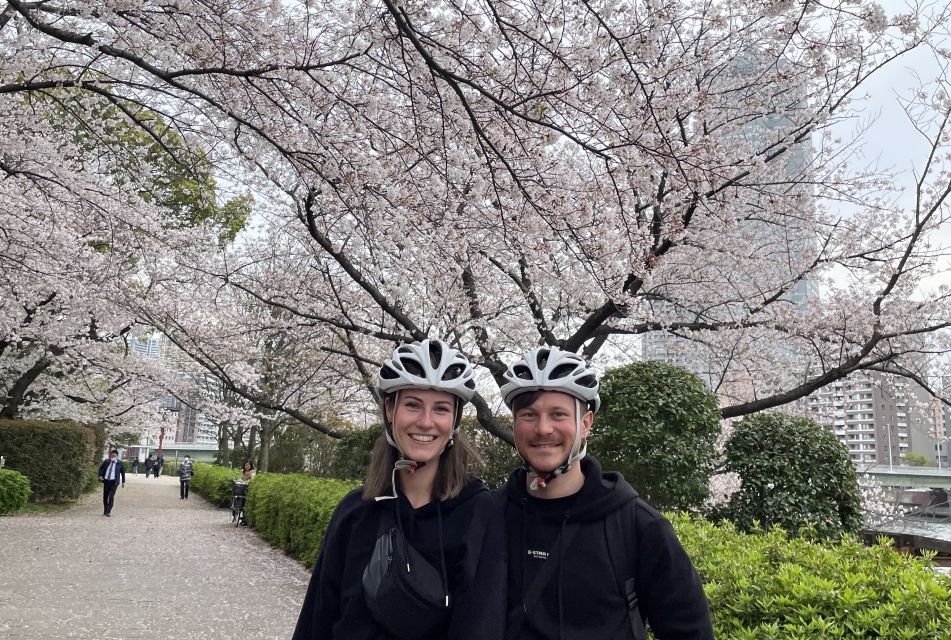 Tokyo: Private Cycling Tour With Cute E-Bike and Support Car - Picnic With Japanese Sweets and Tea