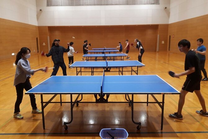 Table Tennis in Osaka With Local Players! Quick Takeaways