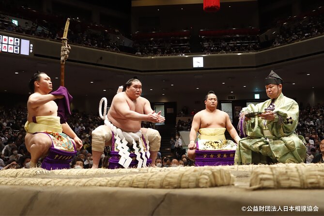 Tokyo Grand Sumo Tournament Viewing Tour F C Class Seat　 Quick Takeaways